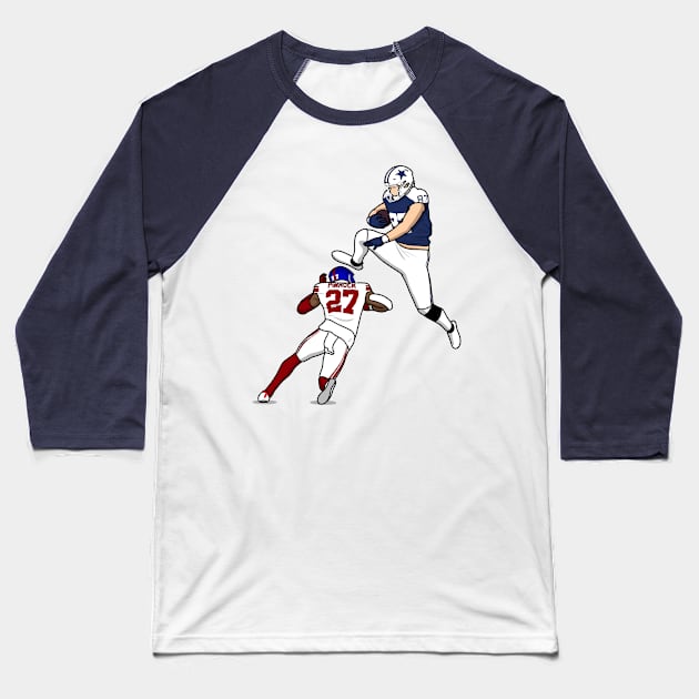 the hurdling jake Baseball T-Shirt by rsclvisual